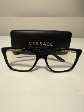 Versace Black and Gold Women’s Frames